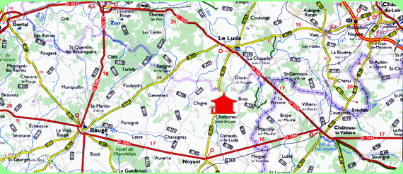 Localisation dans le canton